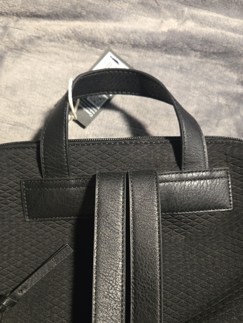 The Sak-"Olvera City" Backpack in Black Diamond Neoprene-One Size - Picture 12 of 16